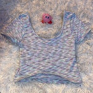 Multicolored crop top!